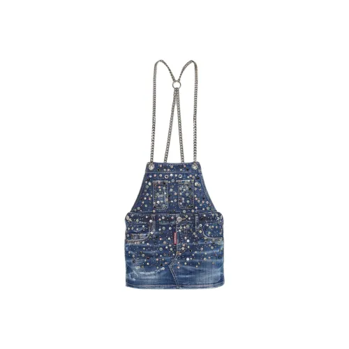 DSQUARED 2 Синий Женские Комбинезоны