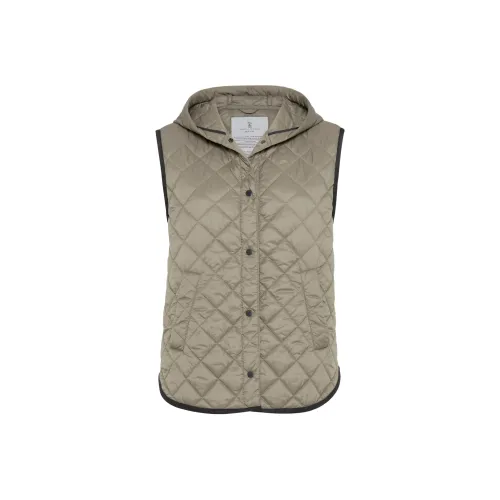 Brunello Cucinelli Миндально-бежевые Женские Жилеты