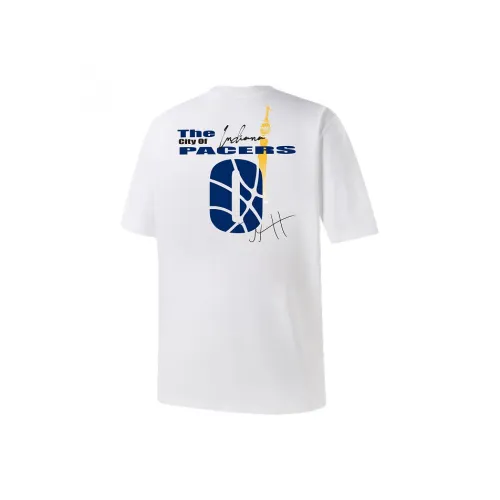 NBA Indiana Pacers T-Shirt Унисекс Белый