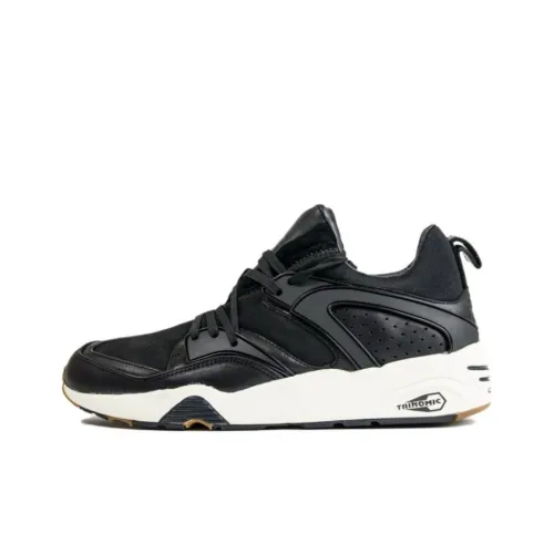 PUMA Blaze Of Glory Износостойкий Низкий Топ Повседневная Обувь Унисекс Черный Белый