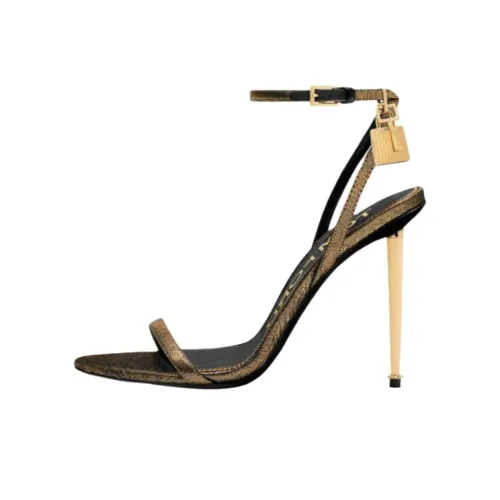 TF One Ремешок Сандалии 10,5 см Женские Золотые