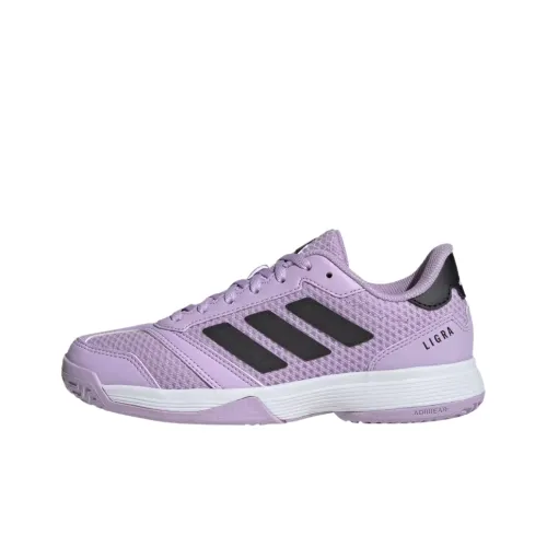 Adidas Ligra 8 Детские тренировочные кроссовки Розовый Фиолетовый Подростки