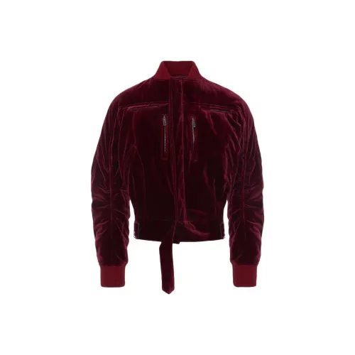 Haider Ackermann Мужские бургундские куртки