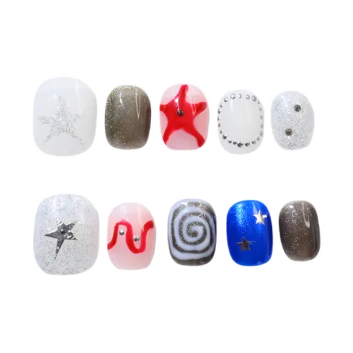 XUJING Искусственные ногти для женщин