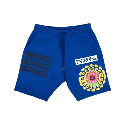 ICECREAM Повседневные шорты Мужские Синие