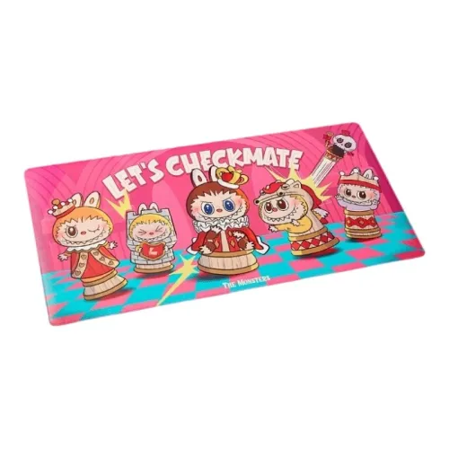 POP MART THE MONSTERS LABUBU Let's Checkmate Коврик Для Компьютерного Стола Трендовый Мерч