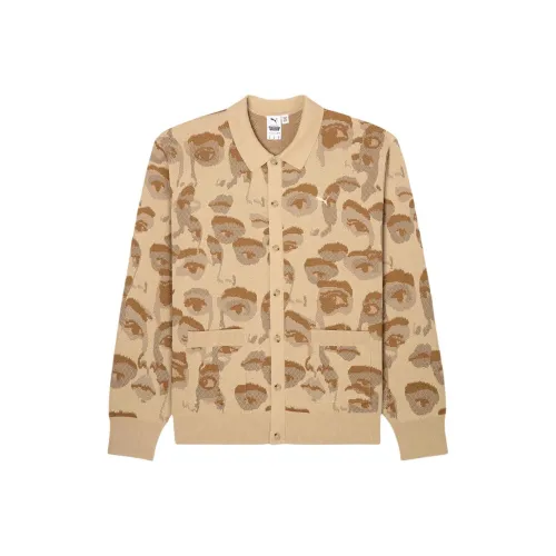 PUMA x KidSuper Studios Трикотаж Мужской Бежевый