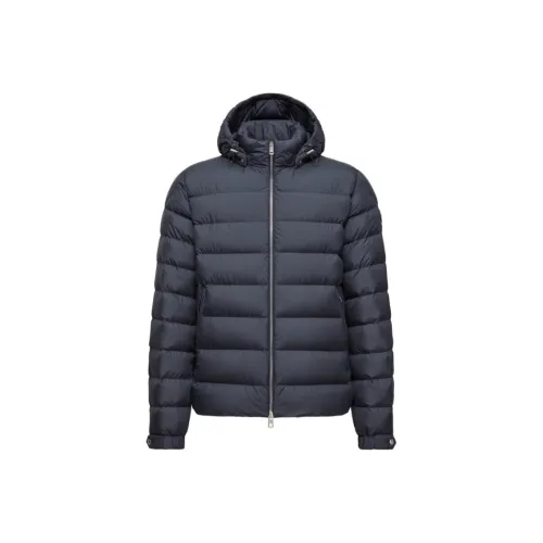 MONCLER Arneb Series Пуховик Arneb Короткий с капюшоном Мужской Морской Синий