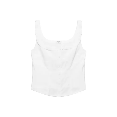 ARITZIA SS25 Sunday Best Glenda Poplin Топ Топ на бретелях Женские