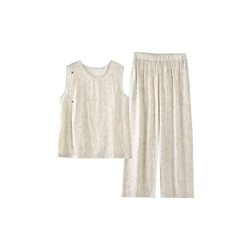 PANQIMEI 2577 Серый Женские Пижамные комплекты