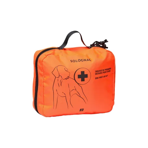 DECATHLON SOLOGNAC С принтом для путешествий сумка для хранения мини унисекс оранжевый