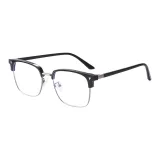 Черно‑серебряная оправа