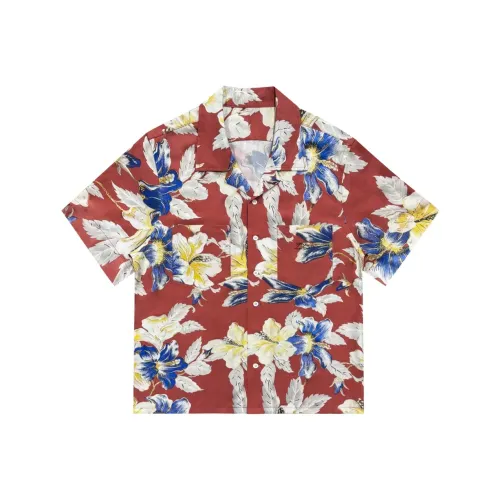 JUNGLE GURL Красная унисекс рубашка