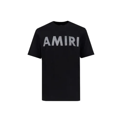 AMIRI Мужские черные футболки