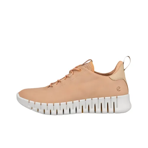 Ecco Casual Низкий Топ Оранжевый Женский