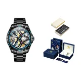 Чёрный Стальной Чисто чёрный Синий Игла Мужской