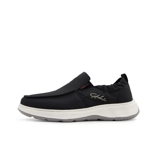 Satchi Мужские повседневные туфли Low Top Черные Мужские