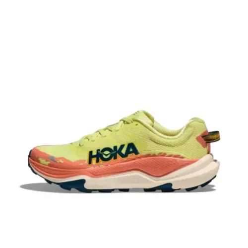 HOKA ONE ONE Torrent Аbrasion Resistant Низкие Кроссовки для Беговых Трейлов Женские Желтые