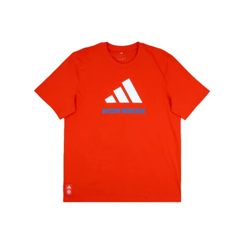 Adidas T-Shirt Мужская Оранжевая Красная