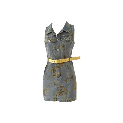 HUINIAN Без рукавов Платье Женское