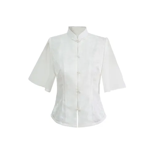 Devanro Белые Женские Рубашки