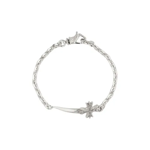 EMANUELE BICOCCHI 925 стерлинговое серебро Браслеты Унисекс Серебряный