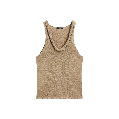 Massimo Dutti Зеленые Женские Майки