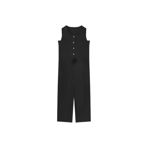 EICHITOO Черный 01 Женские Комбинезоны