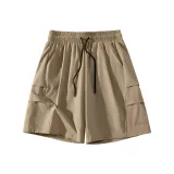 Парашют Повседневный Хаки (Английский язык Розовый на передней части левой стороны низ брюк)