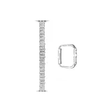 Яркий ромб [Серебряный + Однобортный серебряный ромб корпус]