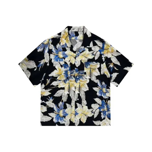 JUNGLE GURL Черная унисекс рубашка