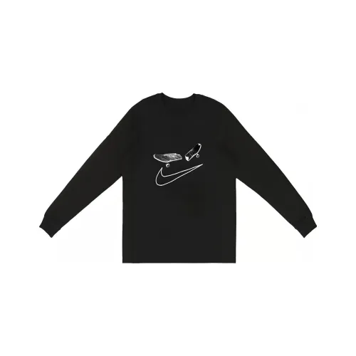 Travis Scott x Nike T-Shirt Унисекс Черный