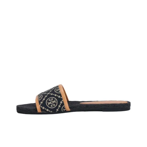 Tory Burch T Monogram Слипоны Женские Морской Синий