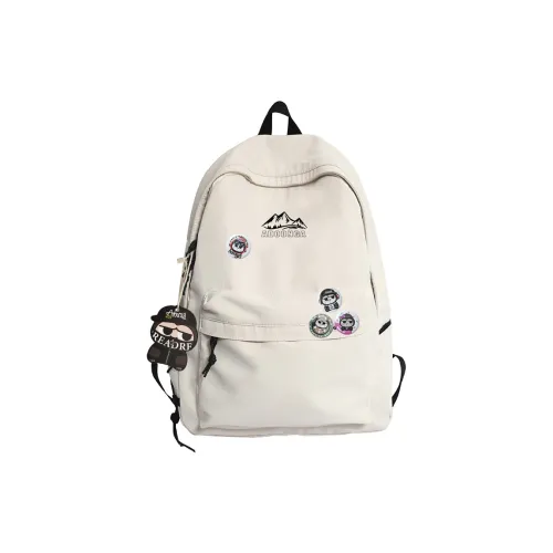 ADOONGA Нейлон Рюкзак Унисекс Черный Белый