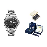 Стальной браслет, глубокий черный