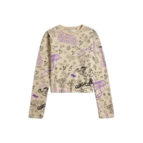 COACH T-Shirt Унисекс Light Beige