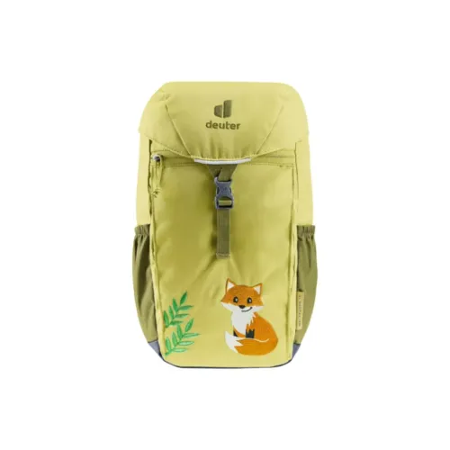 DEUTER 600D PEC PES Рюкзак Стандартный Унисекс BUCKEYE Цветочный узор Желтый