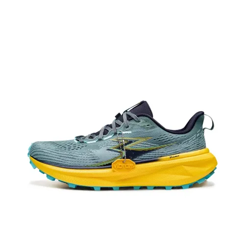 361° Амортизация Износостойкий Низкий Топ Повседневные Беговые Кроссовки Мужские Секвойя Зеленый