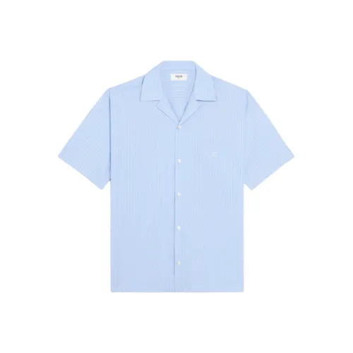 CELINE Мужские Синие Рубашки