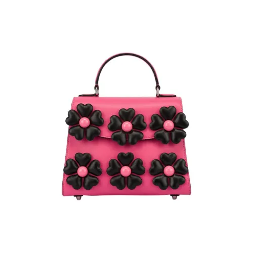 MOSCHINO Овчина Сумка через плечо Сумка Женская Розовая Красная