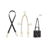 [Двухкомпонентный комплект] Подмышечный золотой застежка 65 см + декоративная цепочка с четырехлистным клевером