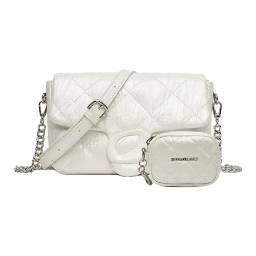 Monna Lisa Кожа Сумка через плечо Сумка на плечо Стандартная Женская Белая