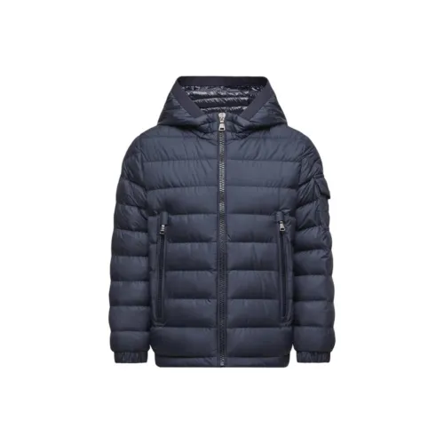 Moncler Пуховик Galion С капюшоном Пуховик Темно-синий Детский