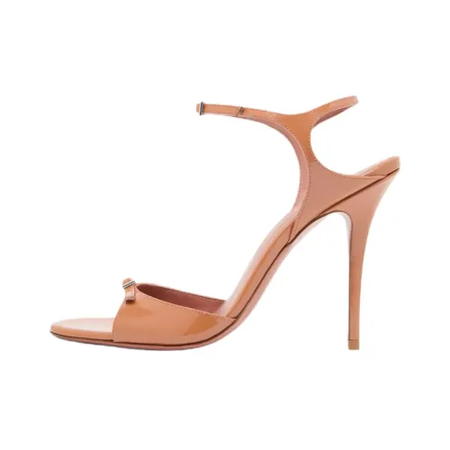 AMINA MUADDI Adut one Ремень Сандалии 10,5cm Женские Розовый