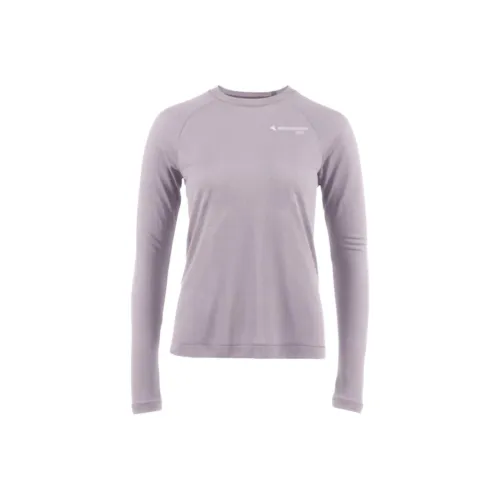 Klattermusen T-Shirt Женская Фиолетовая