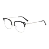 Яркий черный, серебристый