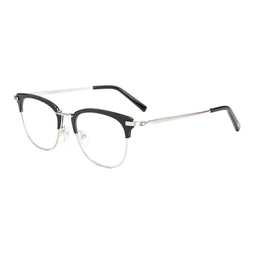 Sagawa Пластина Сплав Рамка Круглый Оправы для очков Унисекс