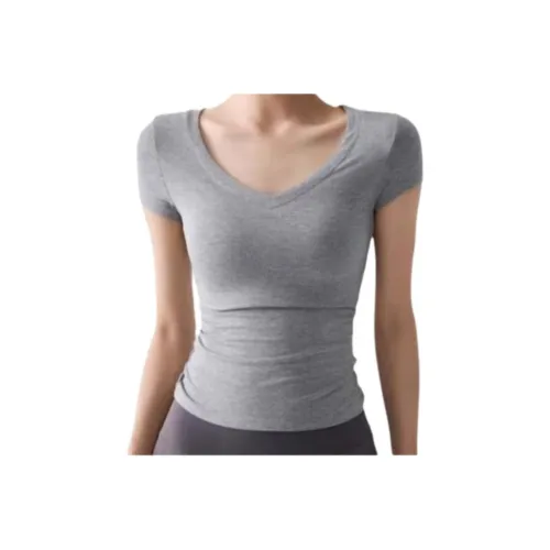 Mu Qingqing Йога T-рубашка Женская