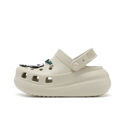 JOSINY Timeless Perforated Collection Сабо Женские Хаки