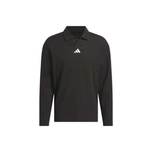 adidas Clothing Мужское черное поло